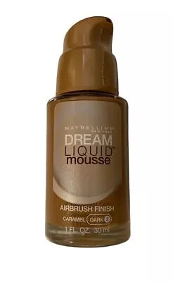 Maybelline Dream Liquid Mousse Airbrush Finish Foundation - Caramel Dark 2 • $17.99