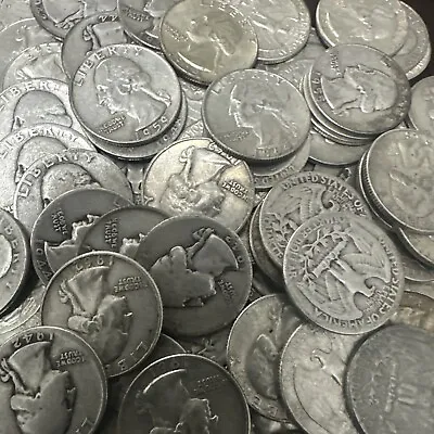 **washington Silver Quarters**pre 1965**90% Silver** Buy More Save More***  • $12.99