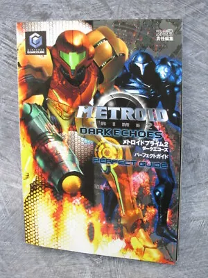 METROID PRIME 2 Dark Echoes Perfect Guide W/Map 2005 Gamecube Book EB33 • $39