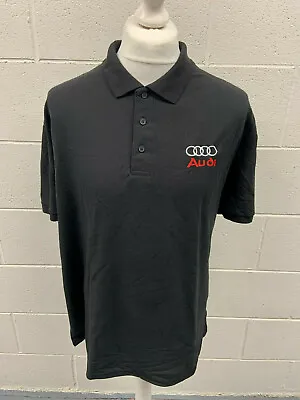 £14 • Buy Audi Personalised Logo Embroidered Polo Shirt Work Outdoor Racing
