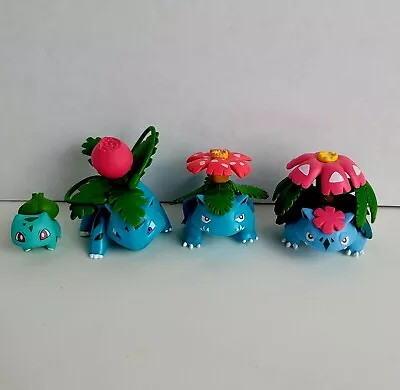 Pokemon Lot Of 4 Bulbasaur Ivysaur Venusaur Mega Venasaur L👀k! • $38.88