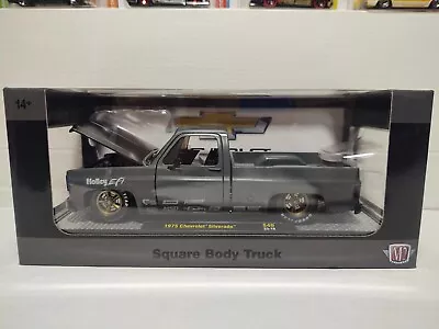 2024 M2🔥1975 Chevy Silverado = Square Bodytruck ( S40 23-18 ) 1:24 • $39.99