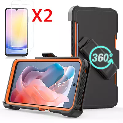 For Motorola Moto G Play 2024 Case +Belt Clip Fits Otterbox + Screen Protector • $10.99