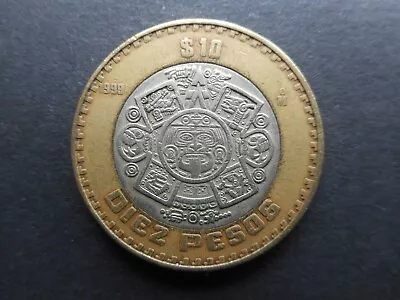 Mexico 10 Pesos 1999 (KM# 616) • £2.09