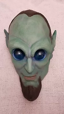 Vintage Halloween Mask Green Ghoul By Paper Magic 1998 Bulging Eyes • $43.20