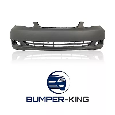 BUMPER-KING Primered Front Bumper Cover For 2005-2008 Toyota Corolla CE LE 4dr • $62.62