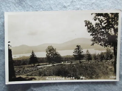 Antique Moosehead Lake Maine Real Photo Postcard • $5.15