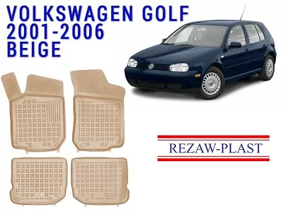 Car Mats For 2001-2006 Volkswagen Golf Floor Mats Tailored Custom Fit Odorless • $119.99