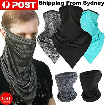 AU Face Mask Bandana Neck Scarf Half Ski Headband Headwear Mouth Cycling Mask • $5.25