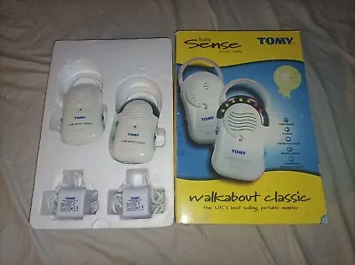 Tomy Baby Sense Monitor Family Walkabout Classic Baby Monitor BOXED  • £19.99