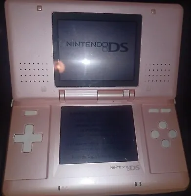 Nintendo DS Original In Pink C/W 9 Games R4 Card Case & Nintendo Charger VGC • £49.99