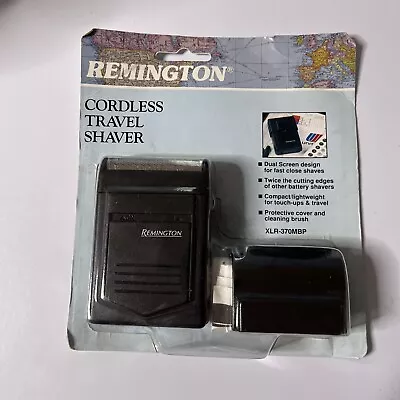 Vintage Remington Cordless Travel Shaver 1993 XLR-370MBP *New Sealed* • $55.99