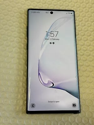 Samsung Galaxy Note10+ SM-N975F - 256GB - Aura Black (Unlocked) (Single SIM) • $419