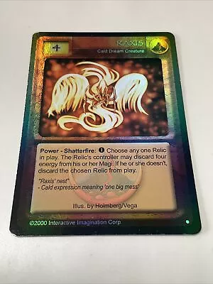 Raxis - Cald Dream Creature - Foil Rare - Magi Nation Duel Card • $10
