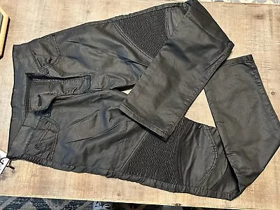 VOLERO Motorcycle Pants Jeans Denim  Ribbed Motocross Racing Riding Moto Size 26 • $36.95