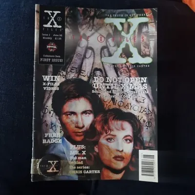 The X Files Manga Issue 1 Collectors Item First Magazine Comic With Badge 1995 • £11.99