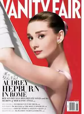 VANITY FAIR Magazine May 2013 AUDREY HEPBURN - Rare RED Cover • $5