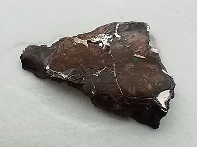 SEYMCHAN Pallasite Meteorite Slice ~ Weight: 2.2g Part Slice Russia 1967 • £65