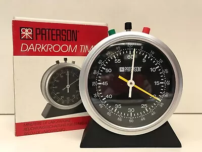 Paterson Darkroom Timer Vintage Photography Film Boxed  • £8