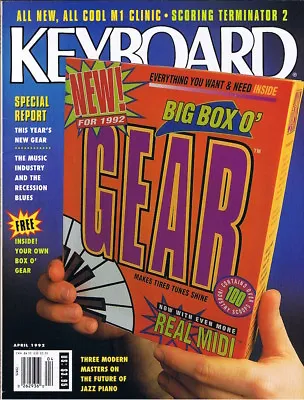 Memorymoog Upgrade Terminator 2 Scoring KORG M1 Clinic 1992 Keyboard Magazine • $20.65