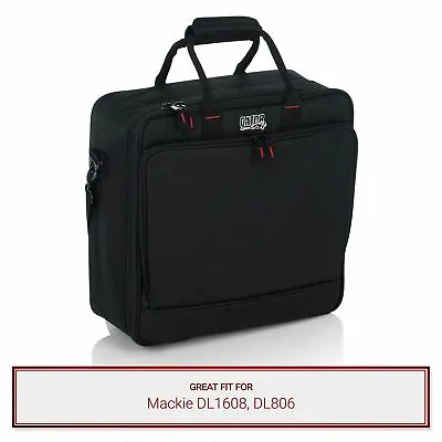 Gator Cases Padded Equipment Bag Fits Mackie DL1608 DL806 Mixers • $79.99