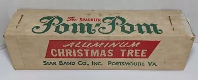 Vtg Old Stuck The Sparkler Pom Pom Aluminum Christmas Tree M-2719 Sealed 2 1/2FT • $359.10