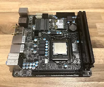 Gigabyte GA-Z77N-WIFI Motherboard W/ Intel I5 3570K + 16GB Ram • $65