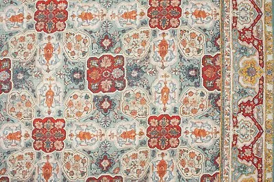 **Colefax & Fowler - Perseus - Red Aqua - 4 Metres Upholstery Material** • $220