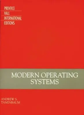 Modern Operating SystemsAndrew S. Tanenbaum • $6.08