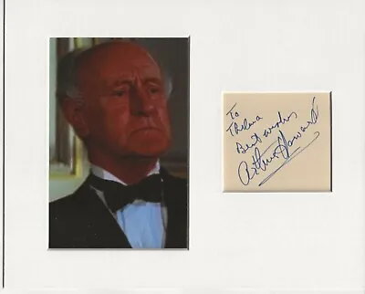 Arthur Howard James Bond Signed Genuine Authentic Autograph Signature AFTAL COA • £39.99