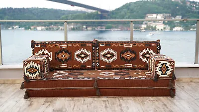 Turkish Floor Sofas Window Seating Sofa Sofa Mid Century Sofa Vintage • $549
