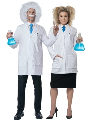 £62.34 • Buy Albert Einstein Physicist Mad Scientist Coat Unisex Adult Mens Womens Costume