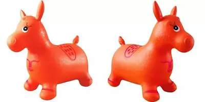 Orange Horse Hopper Pump Included (Inflatable Space Jumping Horse...  • $35.16