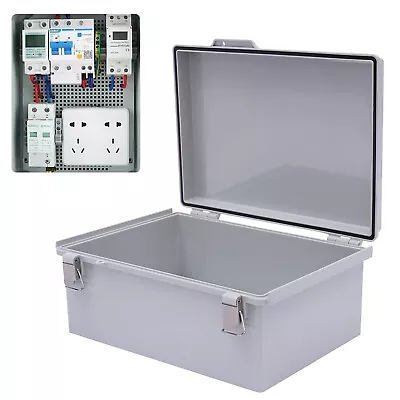 Electrical Junction Box Waterproof ABS Plastic Outdoor Enclosure Case Dustproof • $58