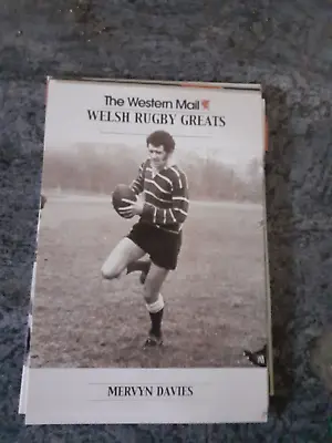 Mervyn Davies Wales WESTERN MAIL  Welsh Rugby Greats Collection  Rugby Card • £5