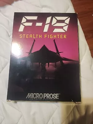 Stealth Fighter Microprose 1993 Floppy Game • $7.99