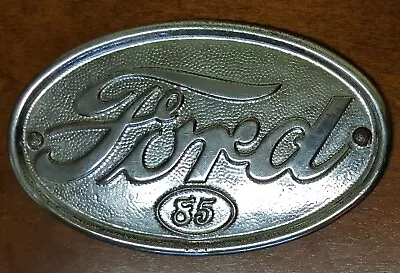 Vintage OEM 1938 FORD Truck 85HP Flat Head V8 Hood Emblem Badge • $76.89