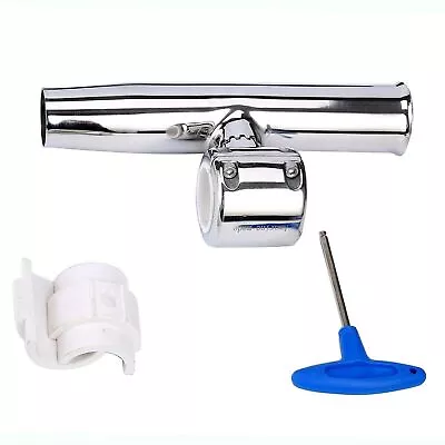 1PC Stainless Steel Clamp On Fishing Rod Holder For Rails 1-1/2  To 1-3/4  • $44.99