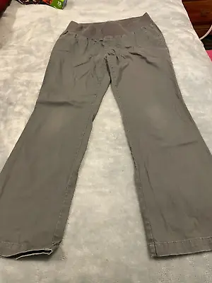 Duo Maternity Comfort Womens Gray Pants Size M • $9.95