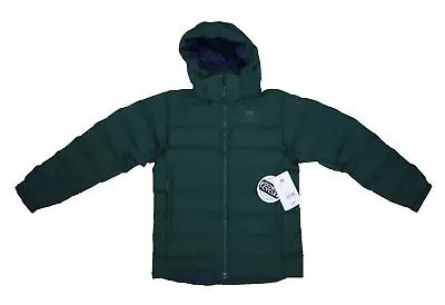 Mountain Equipment Lightline Echo Jacket Conifer Green Hooded Coat Mens M • $129.99