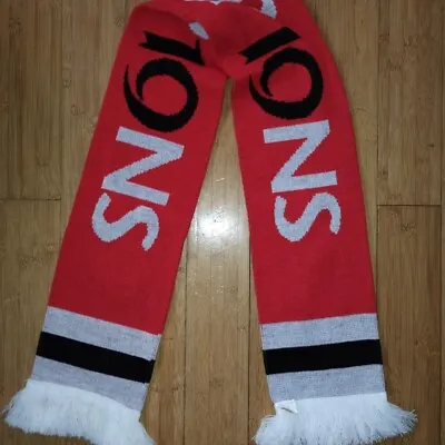 Manchester United FC 19 Times Champions Football Scarf (Excellent) • £4.95