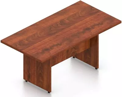 8 FT Contemporary Rectangular Conference Room Table In American Dark Cherry • $699