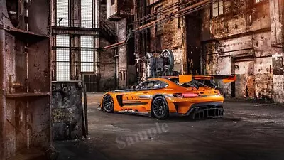 Mercedes AMG GT3 2019 High Res Wall Decor Print Photo Poster • $19.98