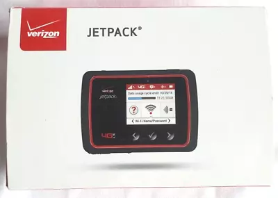 Verizon MiFi 6620L Jetpack 4G LTE Mobile Hotspot Verizon Wireless - Black / Red • $39.95