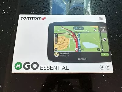 TomTom GO Essential 4PN60 GPS Navigation System-WIFI Opened But Not Used • £125