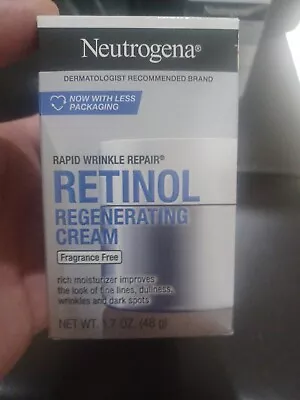 Neutrogena Rapid Wrinkle Repair Retinol Regenerating Cream Fragrance-Free  1.7oz • $23.88