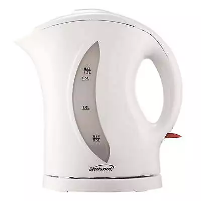 1.7 Liter Cordless Plastic Tea Kettle White • $18.87