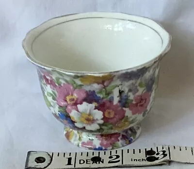 £6.50 • Buy Antique Chintz Pottery Pot James Kent Ltd Fenton Made In Great Britain Du Barry