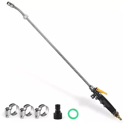 Sprayer Wand 3/8 Brass Barb Stainless Steel Sprayer 29 Inches Universal Replace • $14.54