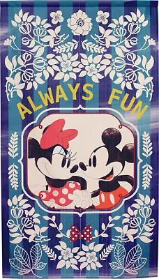 Disney Tapestry Mickey & Minnie Poster Goods Noren Room Divider Curtain M... • $42.10